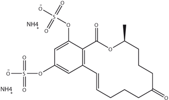 Zearalenone-14,16-disulfat diammonium salt