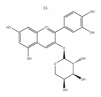 Cyanidin-3-arabinoside chloride
