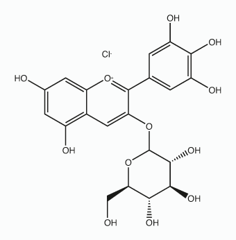 Delphinidin-3-Glucosid Chlorid