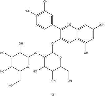 Cyanidin-3-sophorosidchlorid