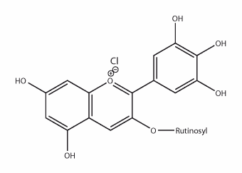 Delphinidin 3-rutinoside chloride