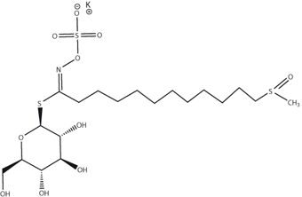 11-(Methylsulfinyl)undecylglucosinolate, potassium salt